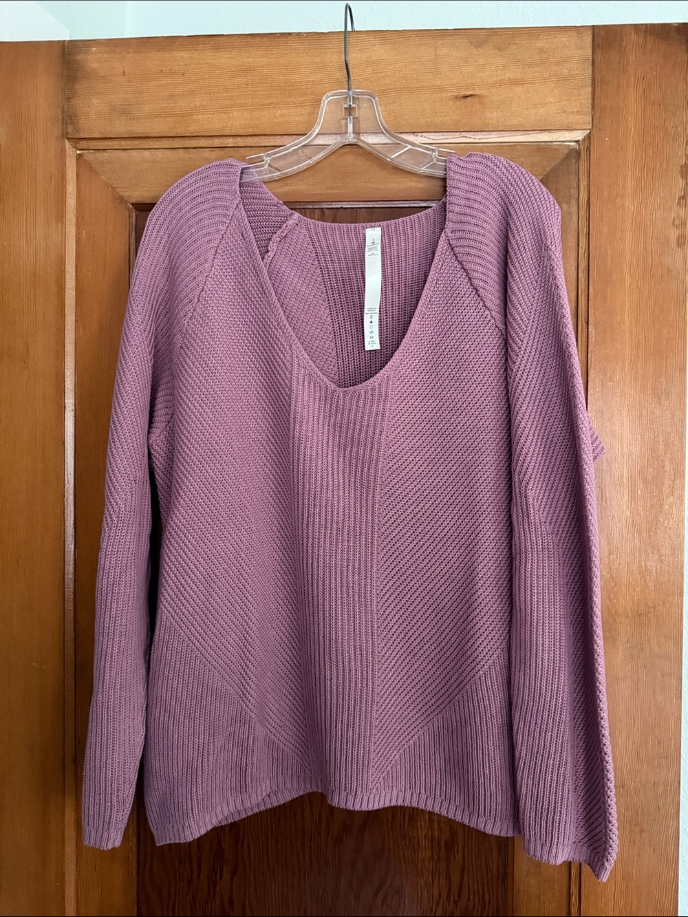 Lululemon Oversized V Neck Sweater